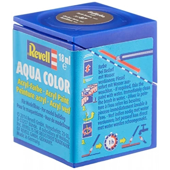 Su Bazlı Maket Boyası, Toprak Kahvesi Renk, 18 ml
