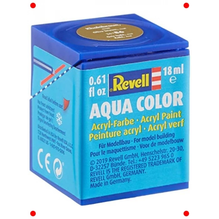 Su Bazlı Maket Boyası - Zeytin Kahvesi Mat (18 ml)