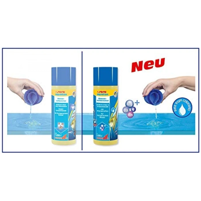 Su Düzenleyici, 100ml, Akvaryum için Kullanım