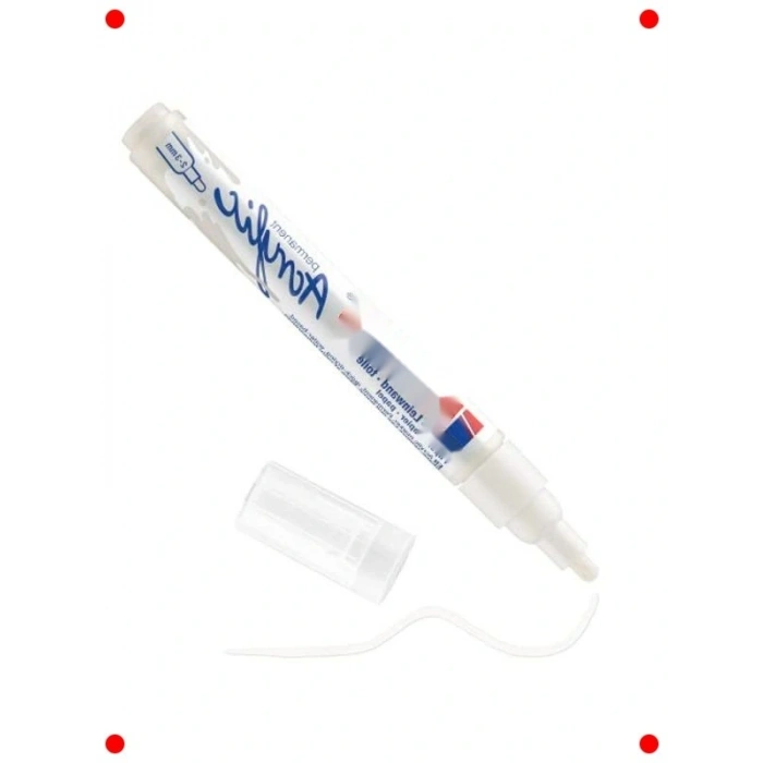 Su Geçirmez Beyaz Akrilik Markör (2-3mm)