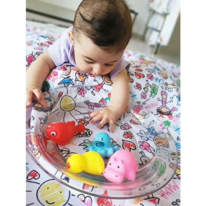 Su geçirmez masa örtüsü, doğa dostu, 150x150 cm boyutunda