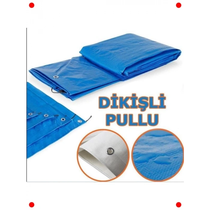 Su Geçirmez Pullu Branda Tente 4x8 Metre