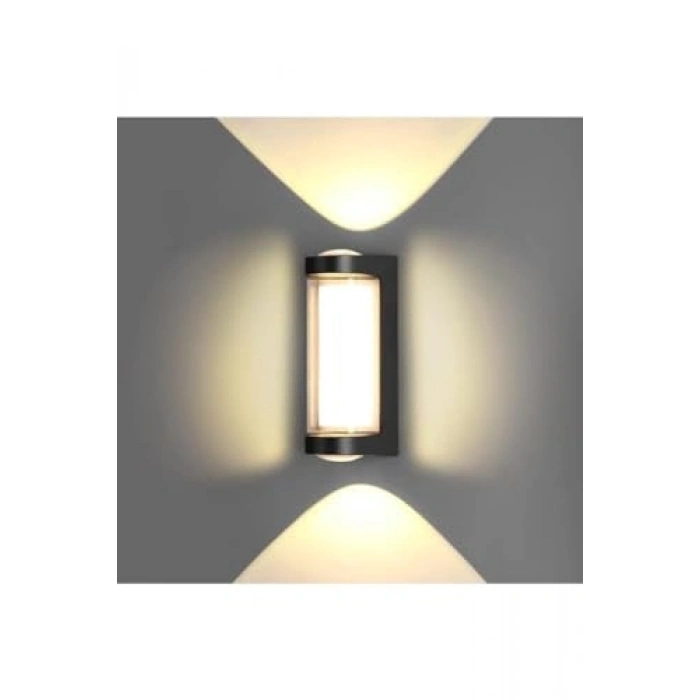 Su Geçirmez Üç Yönlü LED Aplik, 9W 3200K Gün Işığı