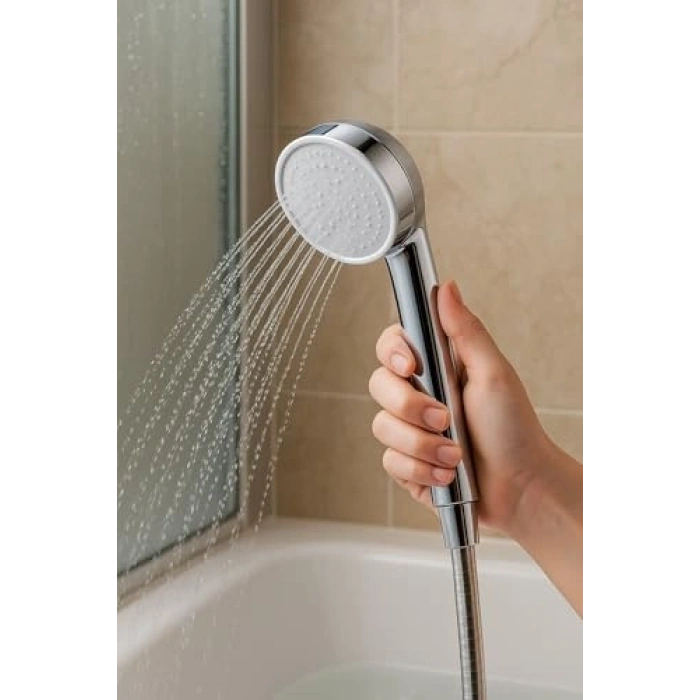 Su Tasarruflu Yüksek Basınçlı Duş Başlığı, 3 Kademeli Ayar