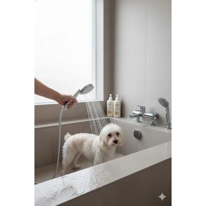 Su Tasarruflu Yüksek Basınçlı Duş Başlığı, 3 Kademeli Ayar