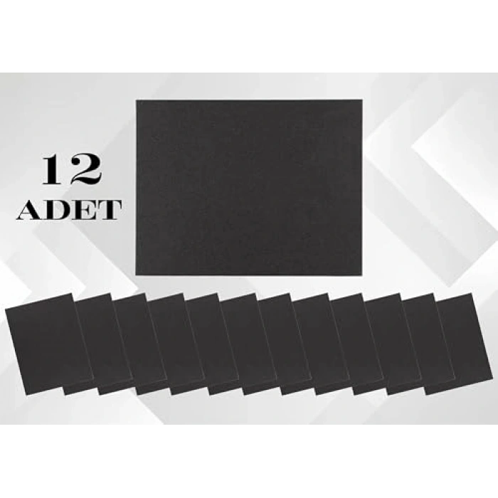 Su Zımpara 12 Adet, 23x28 cm Silikon Karbür