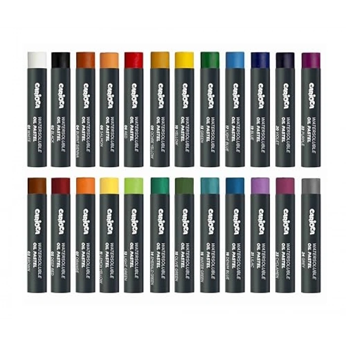 Suda Çözünür 24lü Yağlı Pastel Seti