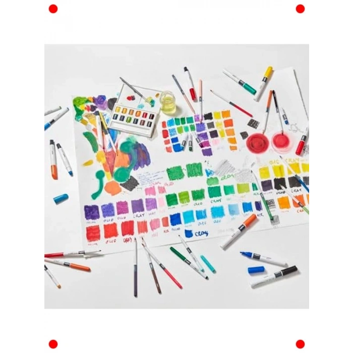 Suda Çözünür Yağlı Pastel Boya Seti - 24lü