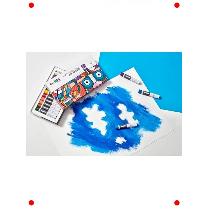 Suda Çözünür Yağlı Pastel Boya Seti 24 Renk – Sanatçı Kiti