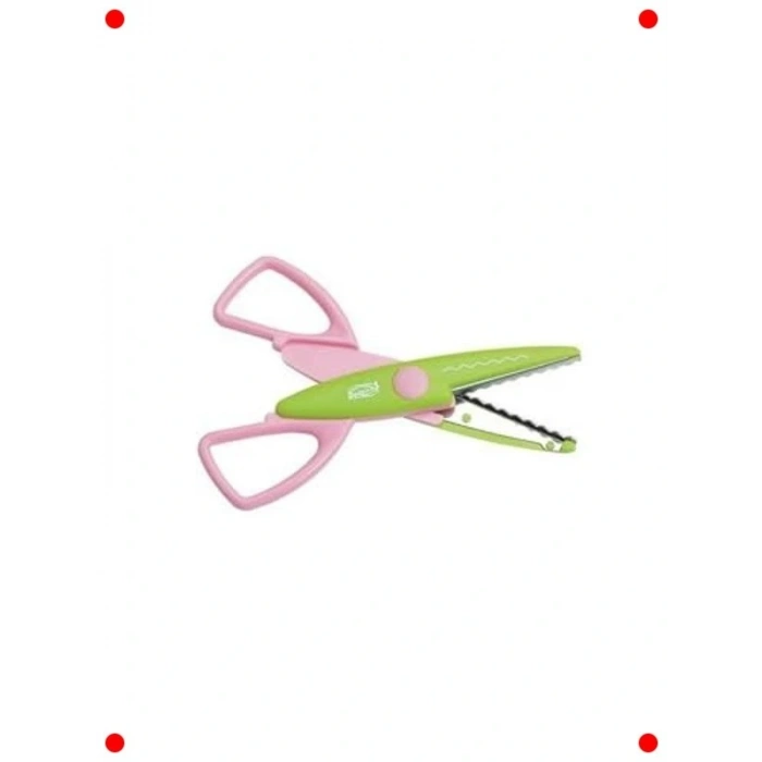 Sufle Desenli Şekilli Makas