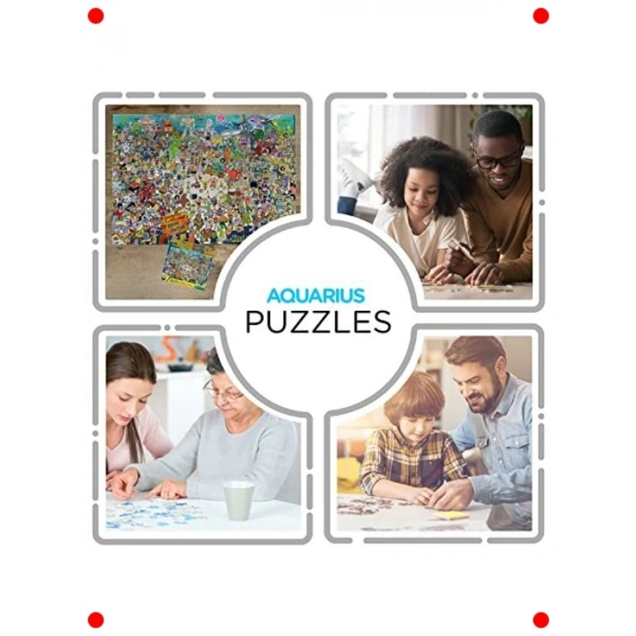 Sünger Bob Temalı Dev Yapboz - 3000 Parça Eğlence