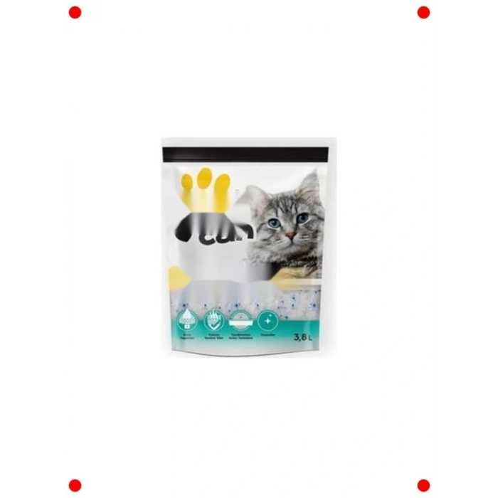 Süper Emici Silika Kedi Kumu 9x 3,8 Litre