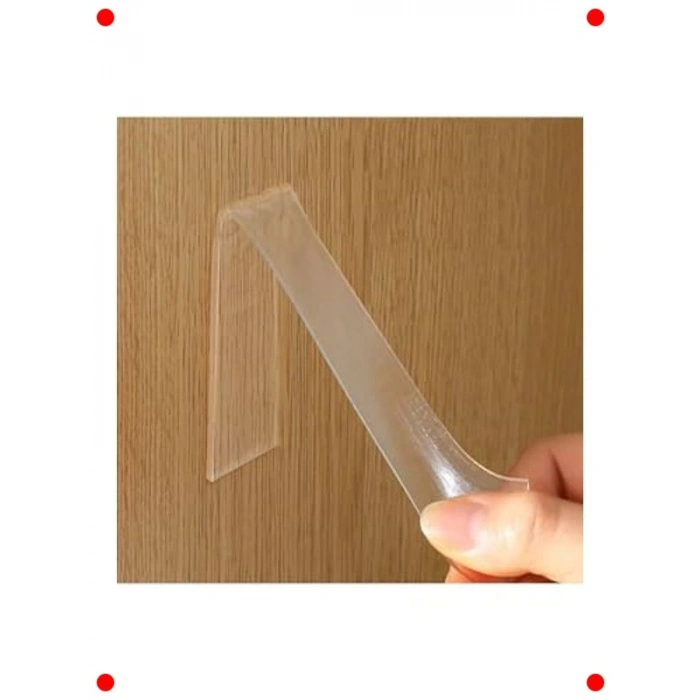 Süper Güçlü Şeffaf Nano Çift Taraflı Bant (3 Metre)