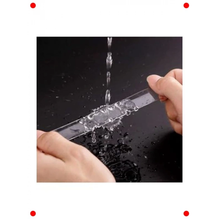 Süper Güçlü Şeffaf Nano Çift Taraflı Bant (3 Metre)