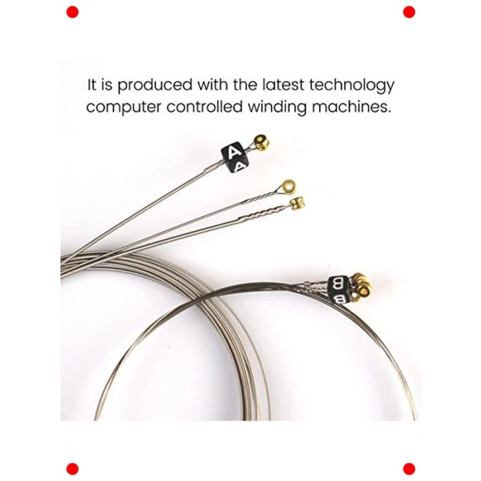 Süper Hafif Elektro Gitar Teli Seti (09-42)