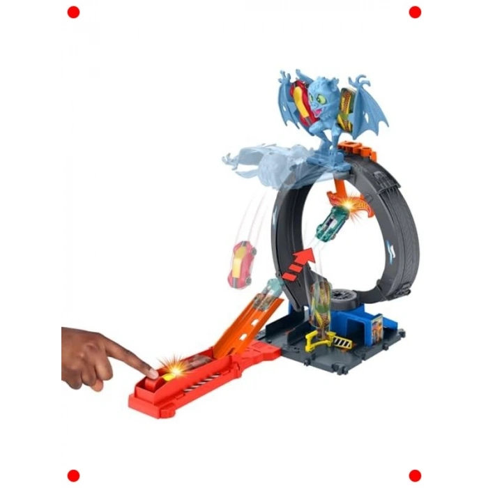 Süper Hızlı Araba Döngü Yarış Seti + Araç