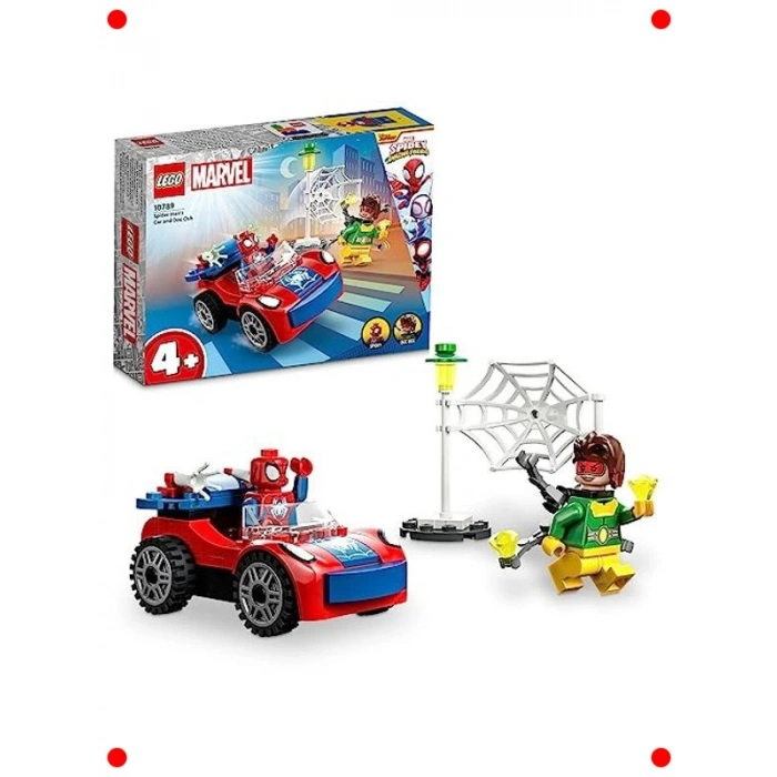 Süper Kahraman Araç ve Figür Seti