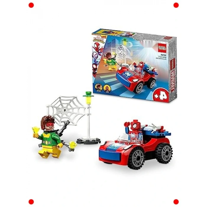 Süper Kahraman Araç ve Figür Seti