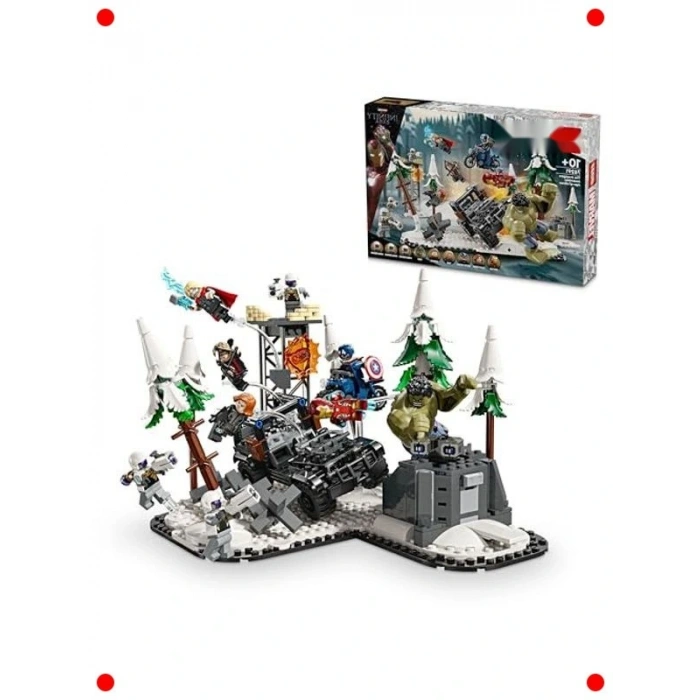 Süper Kahraman arı Yapım Seti (613 Parça)