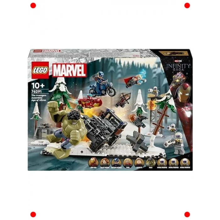 Süper Kahraman Diyarı Yapım Seti (613 Parça)