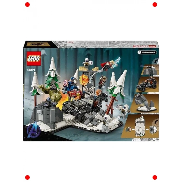 Süper Kahraman Diyarı Yapım Seti (613 Parça)