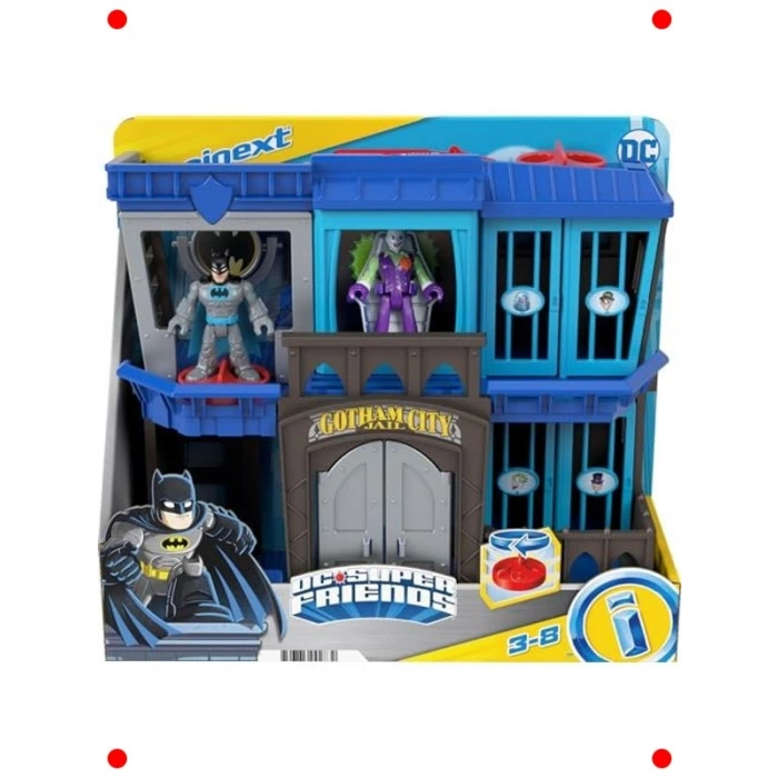 Süper Kahraman GOTHAM Hapishanesi Oyun Seti