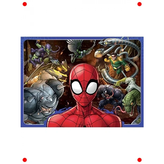 Süper Kahraman Temalı Yapboz - 100 Parça