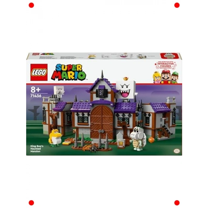 Super Mario King Boo Perili Köşk Yapım Seti (932 Parça)