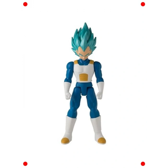 Süper Savaşçı Mavi Saçlı Aksiyon Figürü (30 cm)