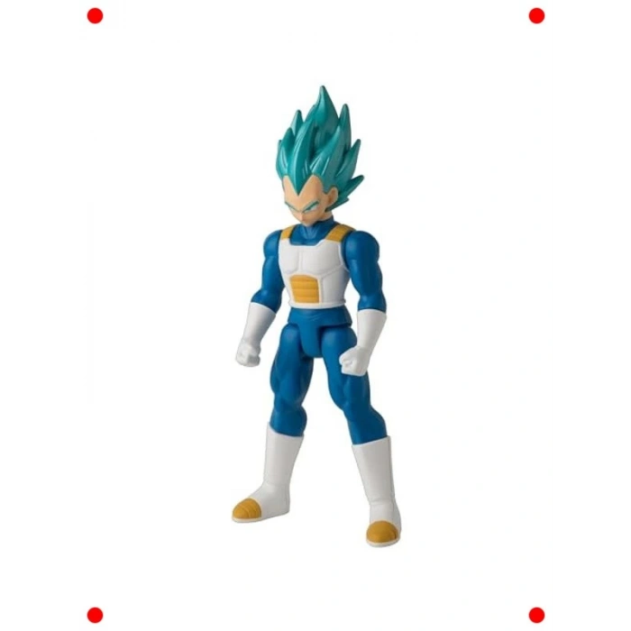 Süper Savaşçı Mavi Saçlı Aksiyon Figürü (30 cm)