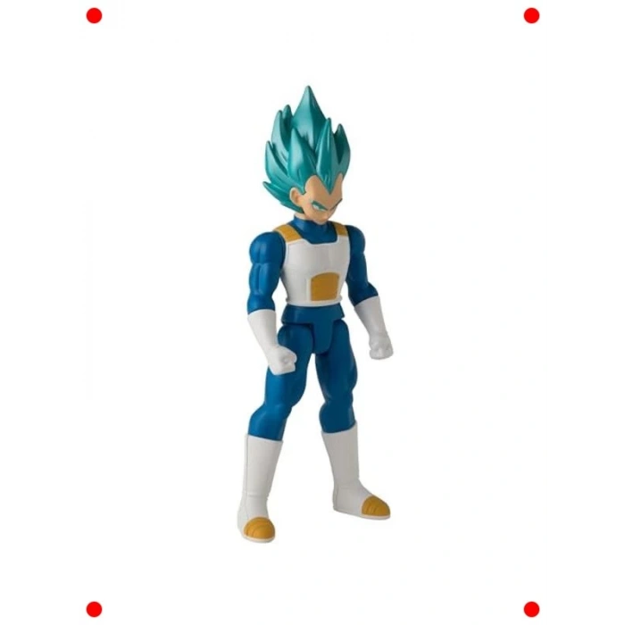 Süper Savaşçı Mavi Saçlı Aksiyon Figürü (30 cm)