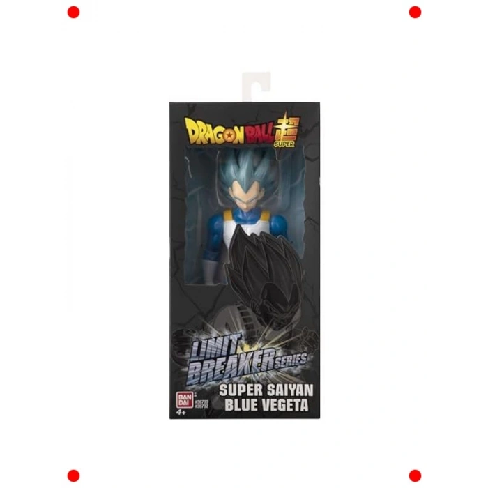 Süper Savaşçı Mavi Saçlı Aksiyon Figürü (30 cm)