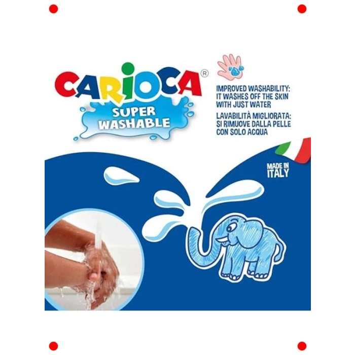 Süper Yıkanabilir Jumbo Keçeli Kalem Seti (12 Renk)