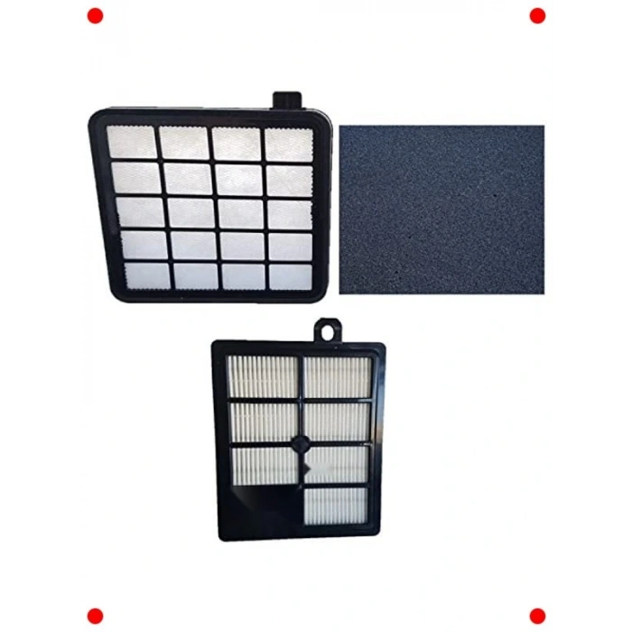Süpürge Uyum Yüksek Performanslı Filtre Seti