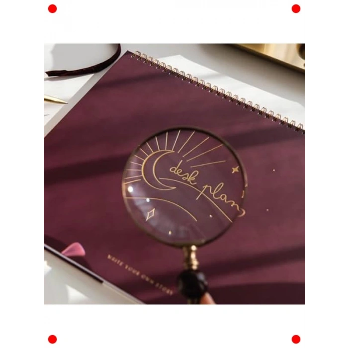 Süresiz Haftalık Spiralli Masaüstü Planlayıcı