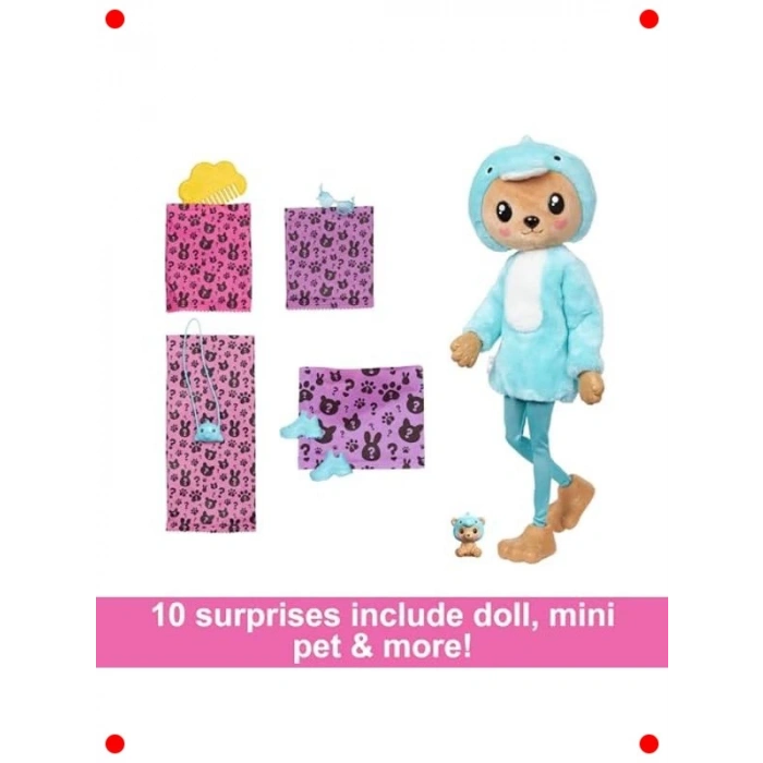 Sürpriz Kostümlü Bebek ve Yunus Teması