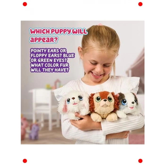 Sürpriz Yavru Köpek Kulübesi Oyun Seti - Pembe ve Mor