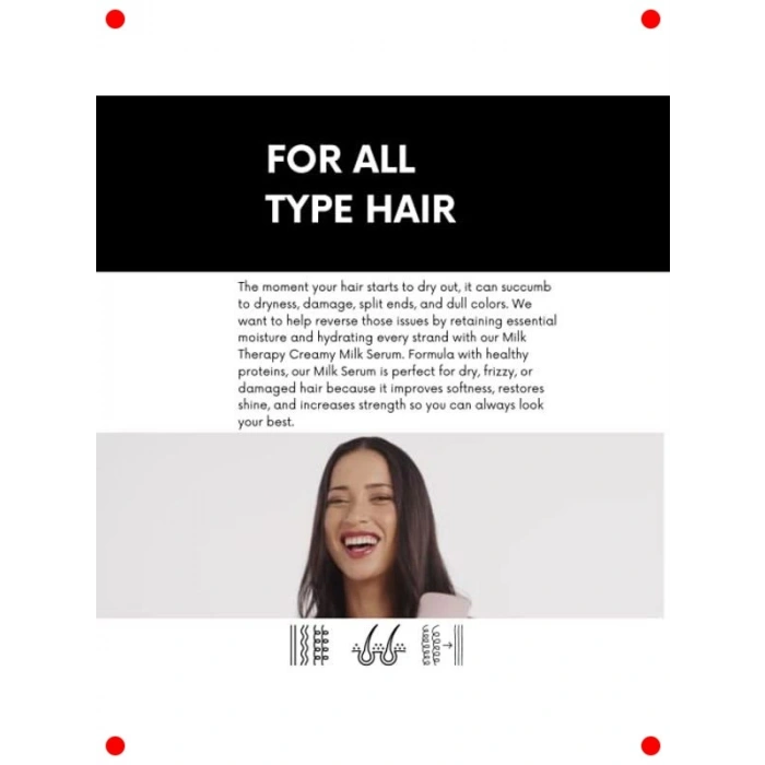 Süt Terapisi Keratin Saç Serumu 100ml