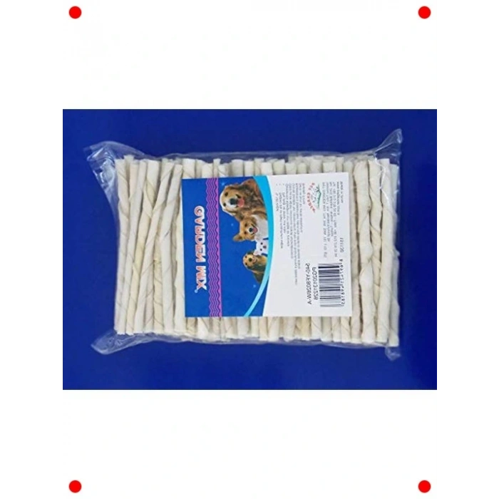 Sütlü Burgu Çubuk Köpek Ödülü 100 Adet (4.5-5g/Adet)