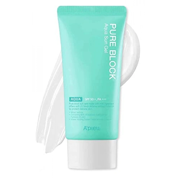 Suya dayanıklı jel güneş kremi, SPF50+/PA+++, 50 ml
