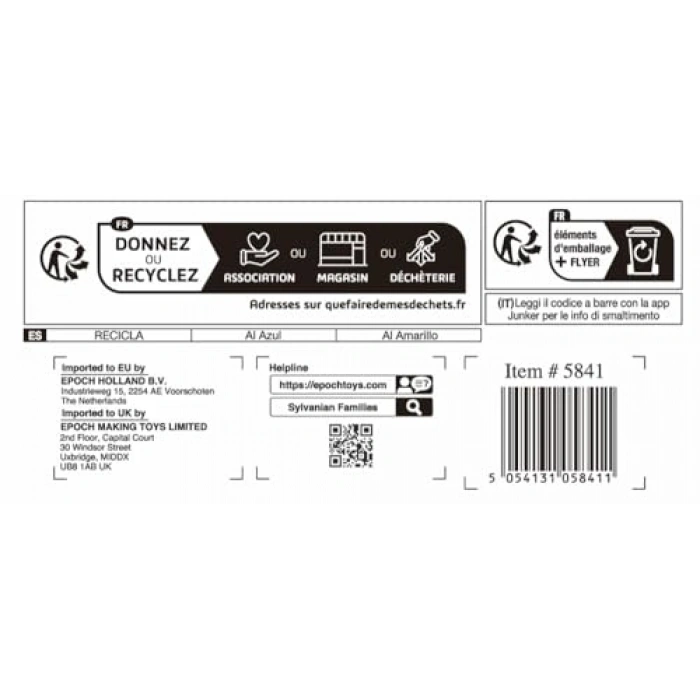 Sylvanian Families Eğlence Parkı, Bebek ve Figür Seti