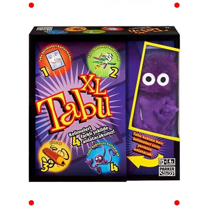 Tabu XL Kutu Oyunu - 4 Farklı Anlatım Şekli