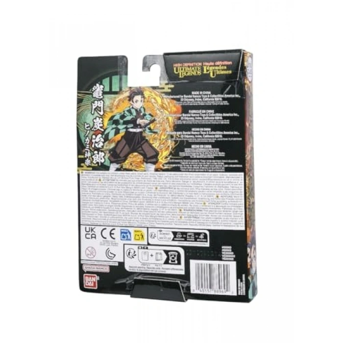 Tanjiro Figürü ile 13 cm Boyutunda Koleksiyonluk