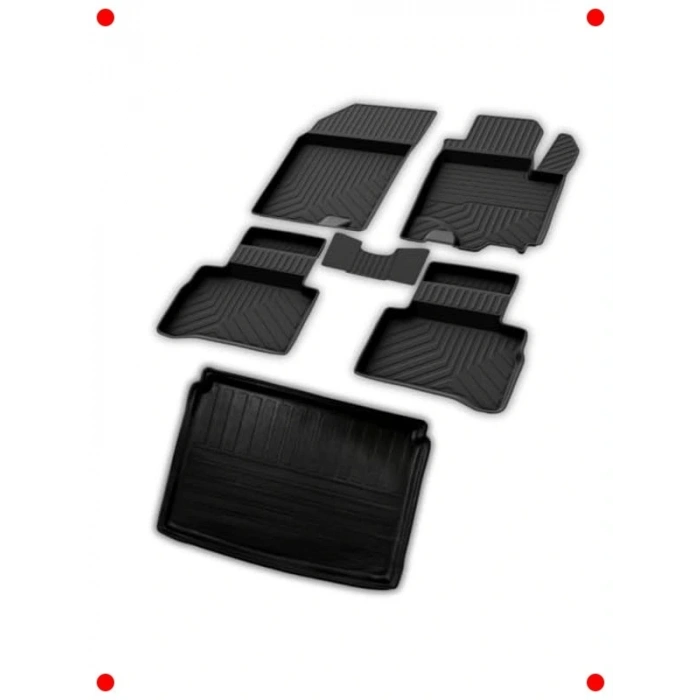 tara 2016-2023 İçin 4D Paspas ve 3D Bagaj Havuzu Seti