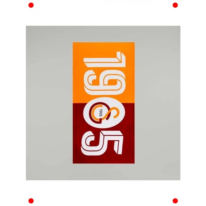 Taraftar Temalı Plaj Havlusu - %100 Pamuk