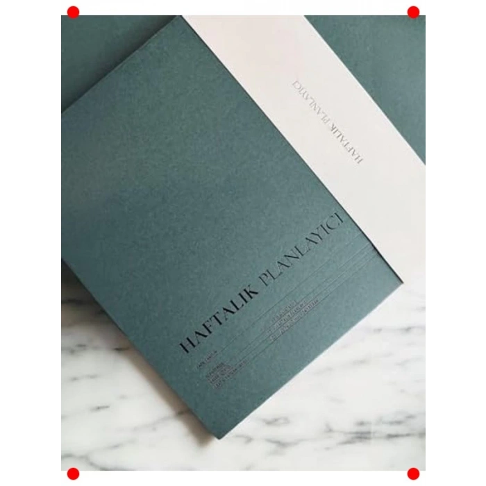 Tarihsiz Haftalık A4 Planlayıcı Defter