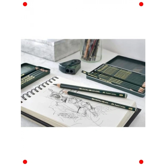 Tasarım Kurşun Kalem Seti (5B-5H)