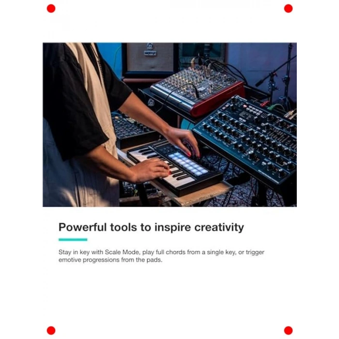 Taşınabilir 25 Tuşlu USB MIDI Klavye Kontrolcü