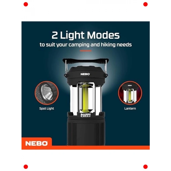 Taşınabilir 300 Lümen LED Fener