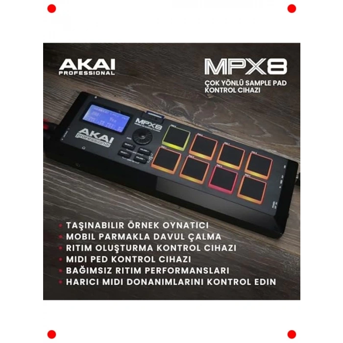 Taşınabilir 8 Pedli Örnekleme Kontrol Cihazı